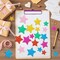 270 PCS Glitter Foam Star Stickers - Self-Adhesive Star Foam Stickers for Wall/Scrapbooks/Poster, Colorful Foam Star Shape Glitter Sticker Birthday Party Glitter Star Stickers 3 Sizes 5 Color
